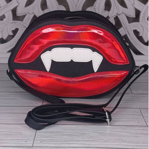 Mad Engine Halloween Vampire Fang Crossbody Purse - New